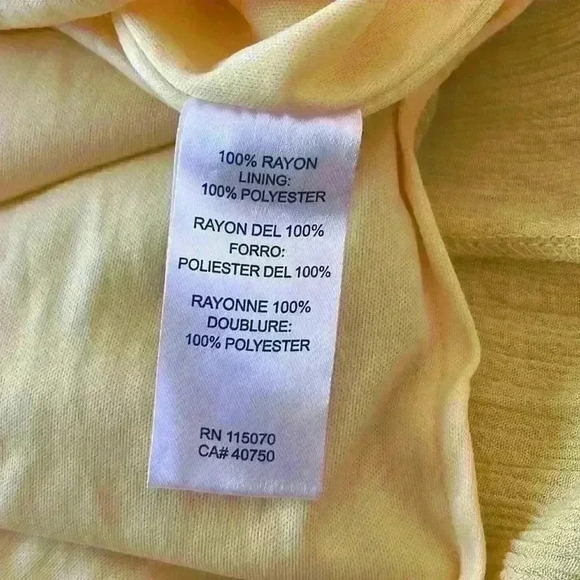 Nina Leonard Sleeveless Lace Trim Maxi Dress, size Medium, NWOT - Picture 6 of 7